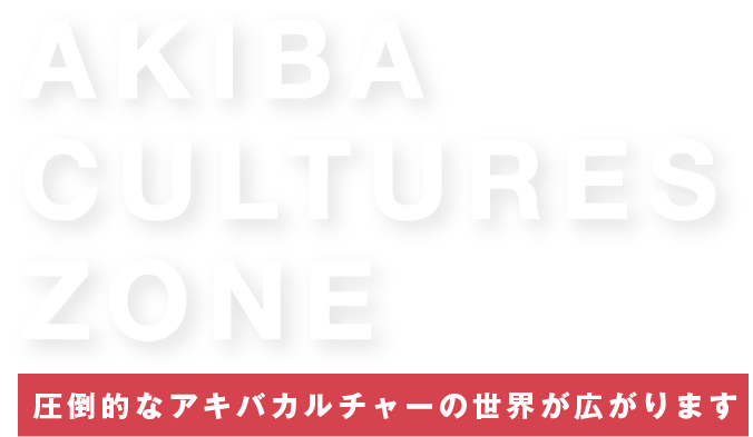 AKIBA CULTURES ZONE サブカルのランドマーク